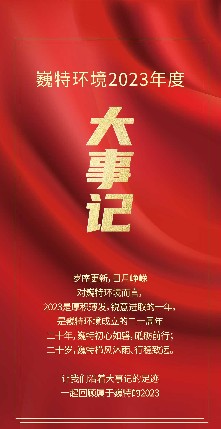 歲月為證，繼往開來 | 回顧巍特環(huán)境的2023